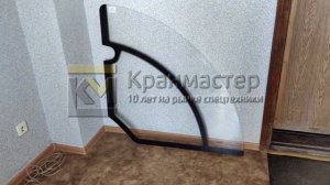 Стекло двери КМК 2.00-6403011 (1115x1124) новой кабины автокрана Клинцы КС-35719, КС-45719, КС-5571
