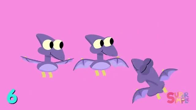 Песенка 10 маленьких динозавров