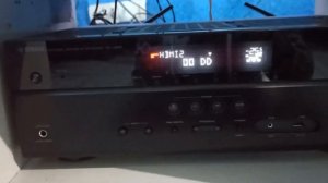 yamaha av reciever rxv585 demo