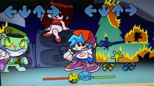 Флиппи сашол сума фнф мод против флиппи