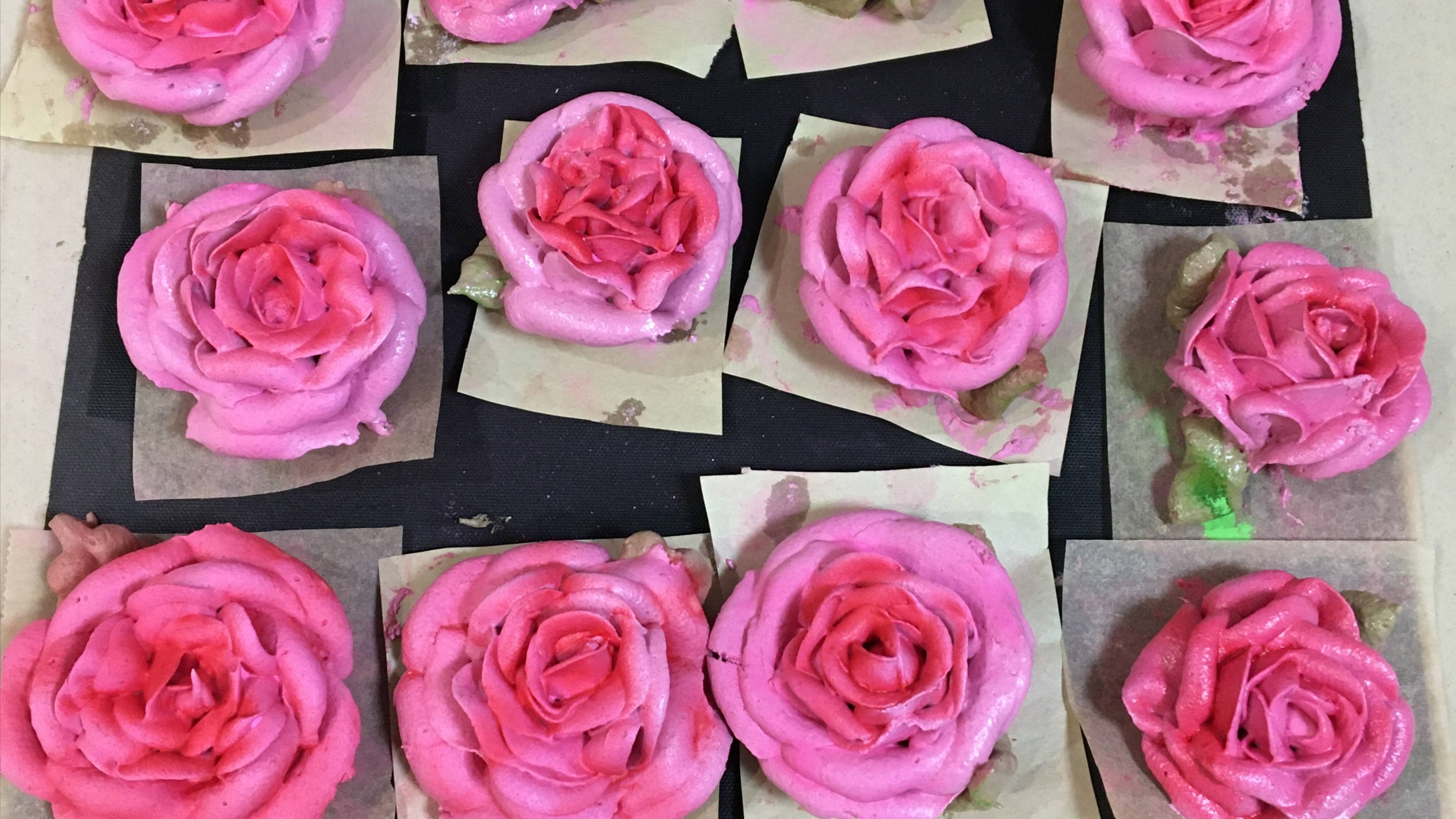 Зефирные цветы, в который раз_#насадка 128#marshmallow flowers, for the umpteenth time_