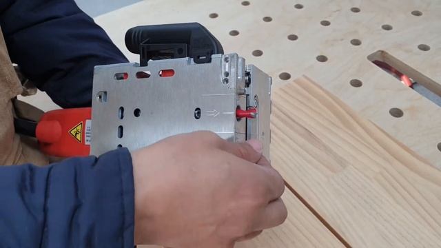 마펠 신제품 듀얼 도웰 조이너 / 도웰머신 DDF 40 -3편 (한국어 설명)