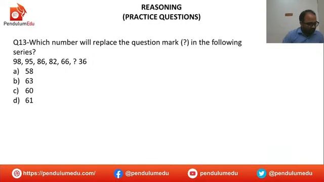 Number Series for SSC | Number Series Missing Term Reasoning SSC | SSC Reasoning
