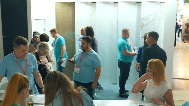 Стенд QUANTRA на выставке Mosbuild 2024