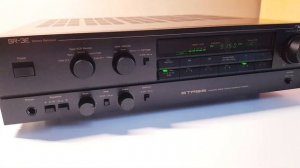 Nakamichi SR-3E Stereo Receiver STASIS (1987') - Test, Demo after repair and maintenance