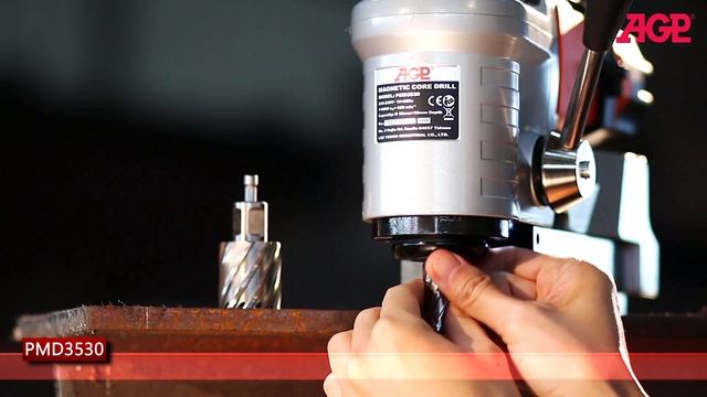 AGP【PMD3530 Low Profile Magnetic Core Drill】Product Overview смотреть онлайн