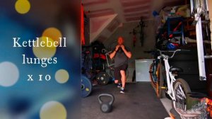 Garage Fitness day 108, 3 rounds of leg day