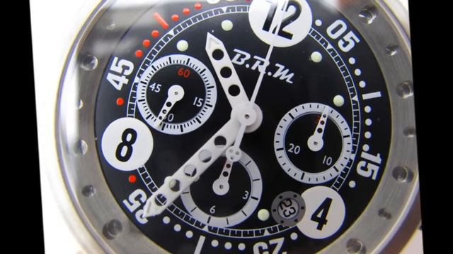 Bernard Richards Manufacture B.R.M. V16 46mm Chronograph Ref# BRM-V16