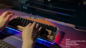 Budget King Switches AKKO CS RADIANT RED l Sound Test