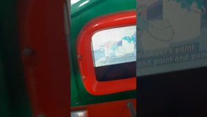 Детский аттракцион - качалка Кораблик Премиум класса с видео монитором.