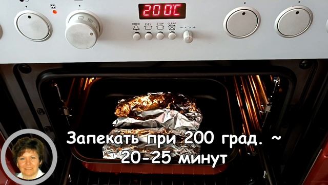 🐟 Рыба запеченная в фольге с лимоном + белый соус к рыбе