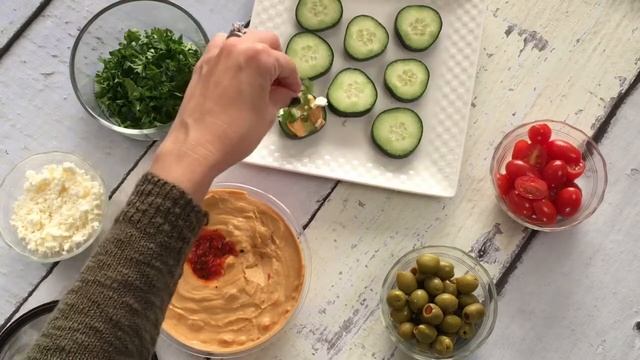 Simple Hummus Appetizer