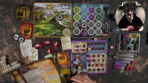 Настольная игра Слишком много костей (Too Many Bones). Играем соло. Наггет против Нома.