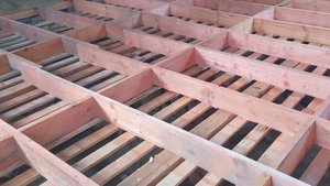 Реконструкция пола в деревянном доме в Кратово