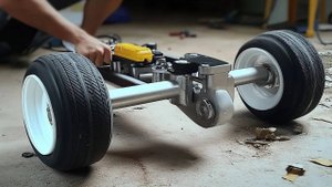 Мужчина построил удивительный картинг из старой игрушечной машинки!