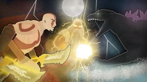 Годзилла vs Кратос