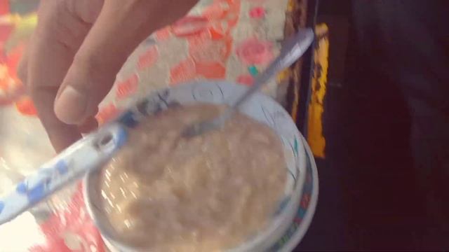 Bengali Street food | Yogurt Chira Banana Mix Recipe | Street food of Dhaka | Tasty BD Food