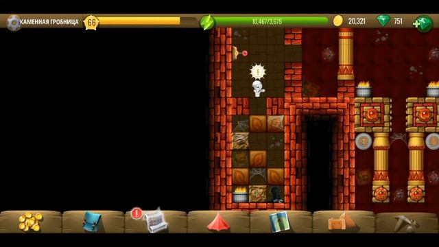 Diggy`s Adventure. Египет. Каменная гробница. смотреть онлайн