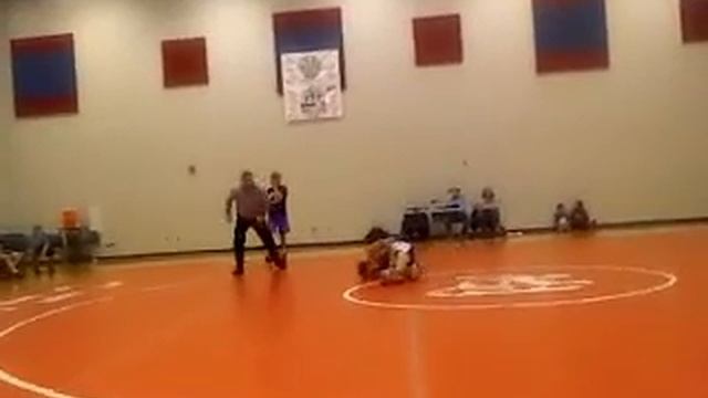 Bunsold vs Hilliard Heritage 110 lb weight class 11/28/2012 pt 1 смотреть онлайн