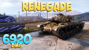 Renegade - 5 Фрагов 6.9K Урона - Сложное выживание! - Мир Танков