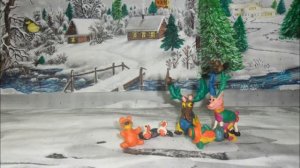 Мультфильм библиотеки "ШЛЯПА И СНЕГОВИК"