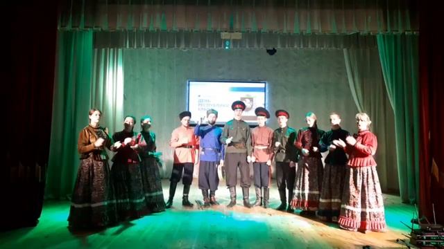 Старинная протяжная казачья песня "Была тихая погода" ансамбль казачьей песни «Родные напевы» Крым