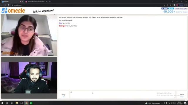 8BIT MAMBA VS OMEGLE GIRL 