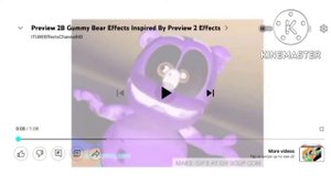 Preview 2B Gummy Bear Effects Sponsored By Klasky Csupo 2001 Effects