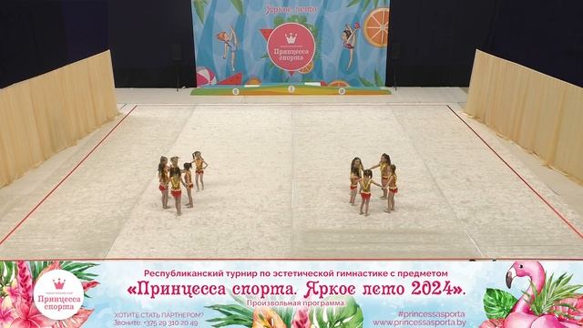 Принцесса спорта. Яркое лето 2024 - 01.06.2024 - Феечки - Тренер Болдырева М.А. смотреть онлайн