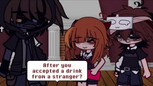 Afton family ignores Michael || Gacha x Fnaf