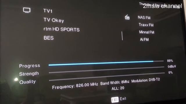 Quick Setup MyTV MyFreeView Decoder DVB-T2 & Setting Siaran TV Analog ditamatkan Siaran TV Digital