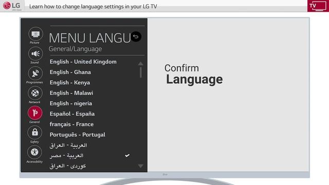 [LG WebOS TV] - How to change language in LG Smart TVs смотреть онлайн