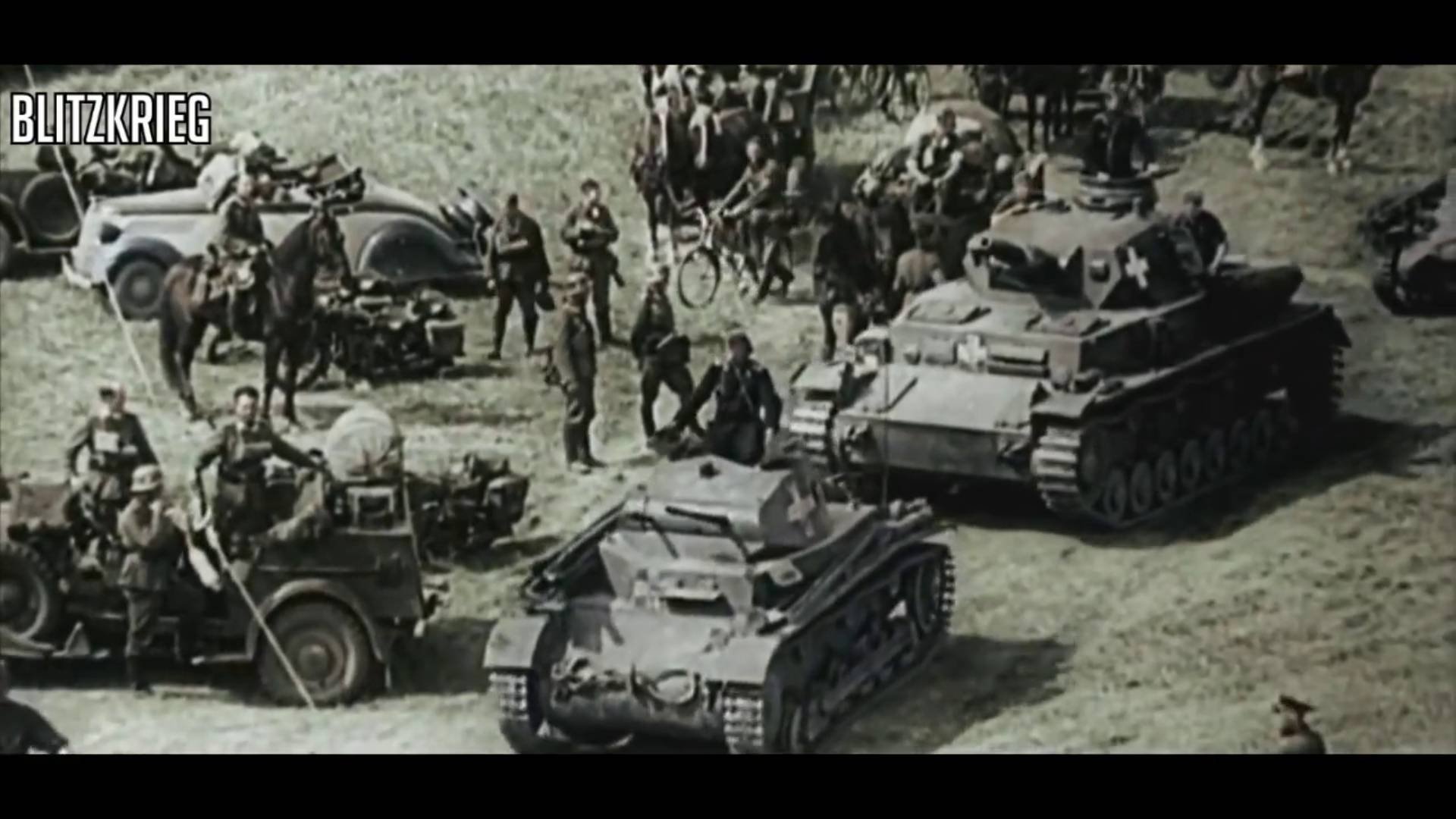 Вторая Мировая. Вторжение в Польшу, сентябрь 1939 г.