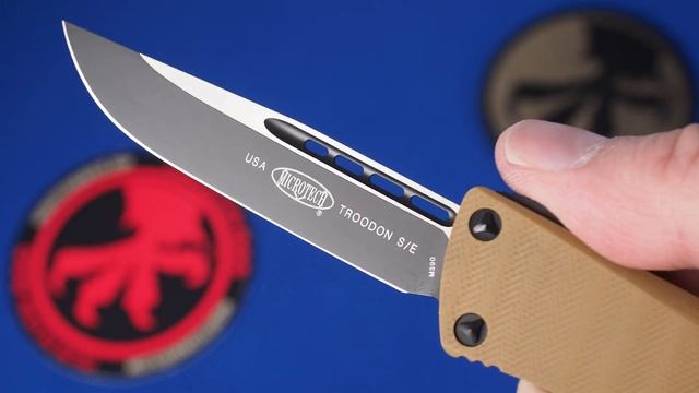 НОЖ MICROTECH TROODON 139-1GTTAS M390 USA смотреть онлайн