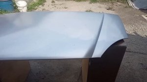 Рихтовка и покраска капота автомобиля ГАЗЕЛЬ
