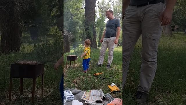 маленькая шашлычница