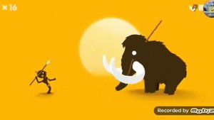 Убиваю мамонта в Big Hunter