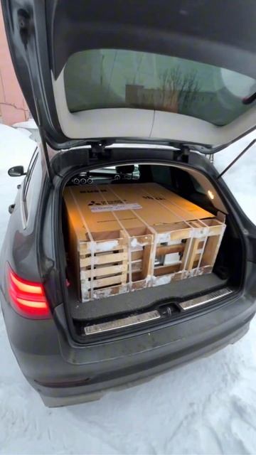 Когда Заказчик решил не ждать транспортную компанию и погрузил #mitsubishielectric , как получилось