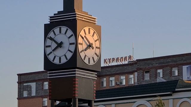 Башенные часы. Кызылорда 21.07.2020 - 1 Minute Story NS