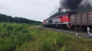 2тэ10мк-2274 отправляется со станции Матанцы