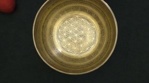 Поющая чаша Премиум 22,6 см Си 126 Гц, Фа 371 Гц