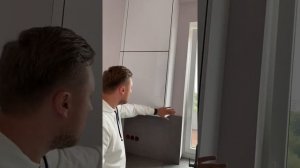Видео с монтажа новой Кухни в белом глянцевом пластике !