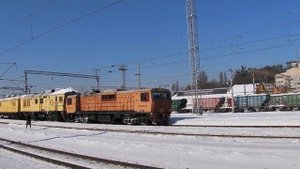 Рельсошлифовальный поезд «РШП-48К» 002/Rail-grinding train "RShP-48K" 002