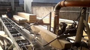 распиловка бревна на доски на KARA F2000