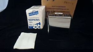Napkin Dispenser and Napkins