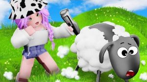 ВЕРНУЛАСЬ И БРЕЮ ОВЕЦ В РОБЛОКСЕ! Roblox Sheep LifeSledding