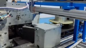 Cable winding and Stretch Wrap Machine, cable wire rewinding and packing machine