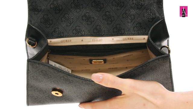 3618250 Видеообзор I Женская сумка с ручками GUESS SESTRI LOGO TOP HAN смотреть онлайн