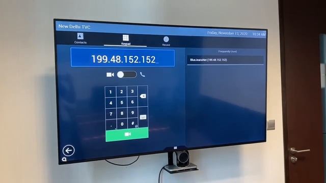 How to operate Polycom Group 500 Video Conferencing using Bluejeans.