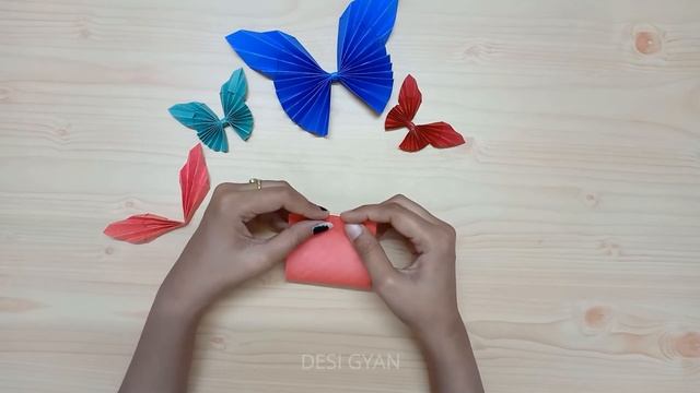 Easy Paper Butterfly Origami - Beautiful & Easy Butterfly DIY - Origami for Beginners смотреть онлайн